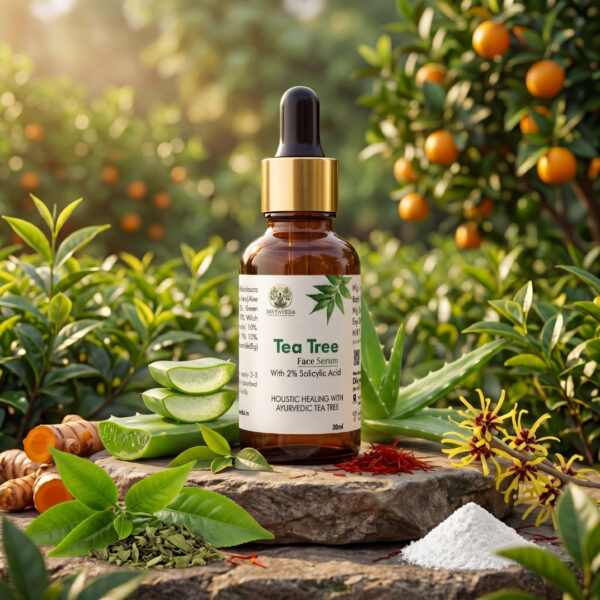DivyaVeda Tea Tree Face Serum | Oil Control & Clear Skin