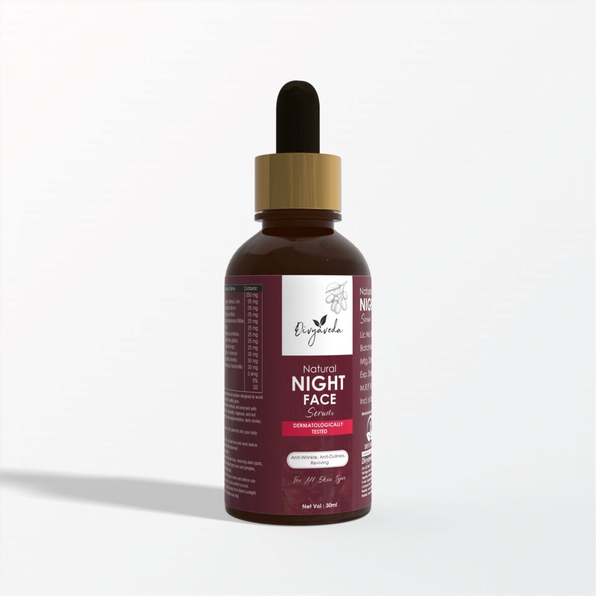 Divyaveda Night Face Serum