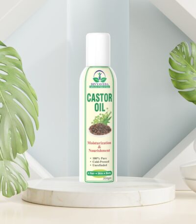 Divyaveda Cold Pressed Castor Oil
