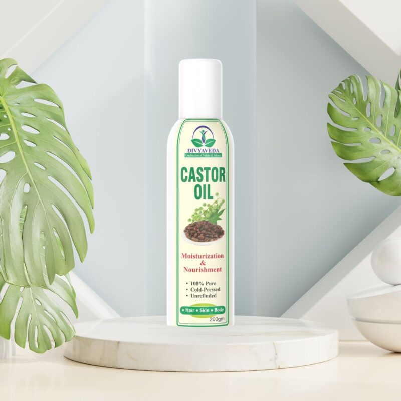 Divyaveda Cold Pressed Castor Oil