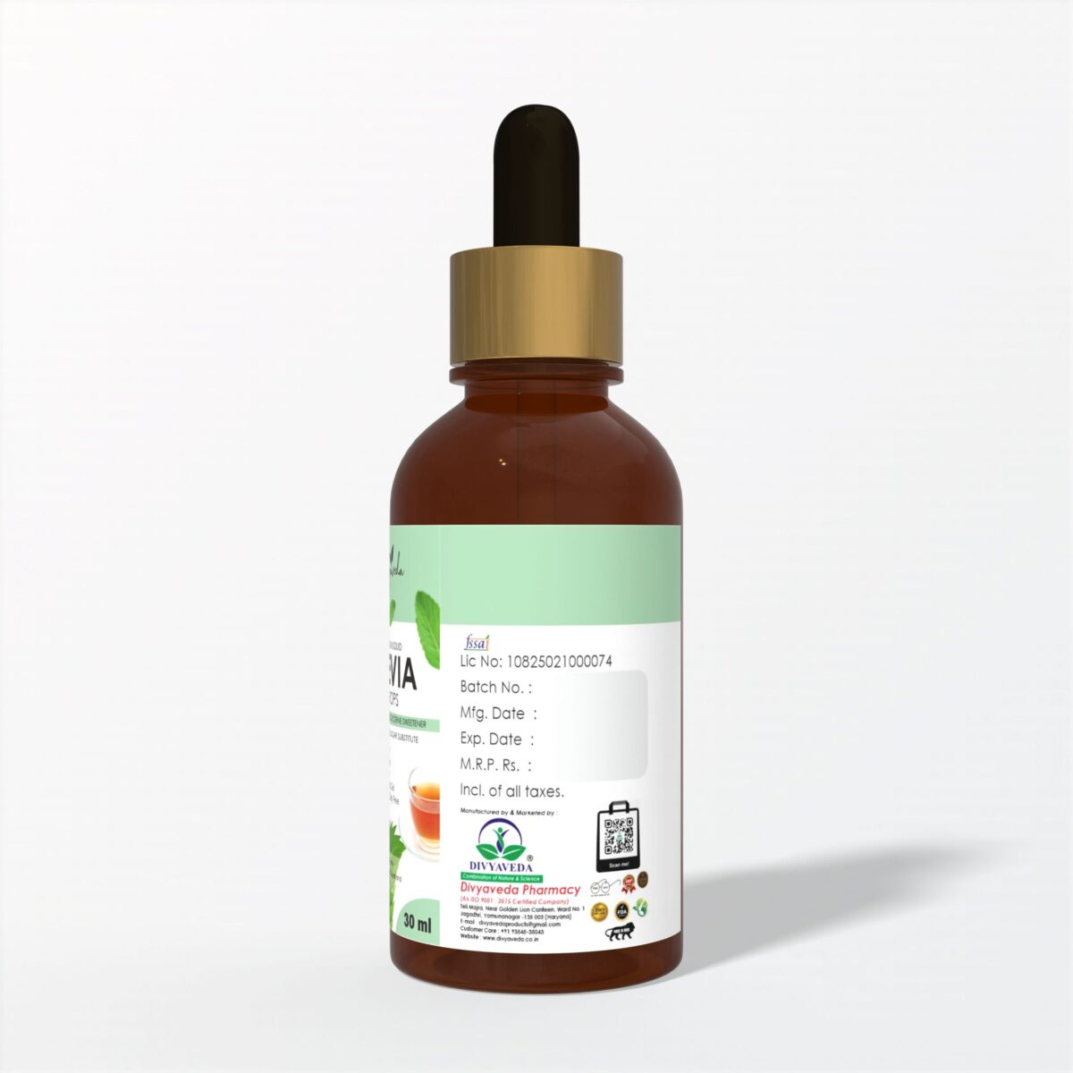 Stevia Drops Sugar Free