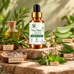 Divyaveda Tea Tree Face Serum 30ml with packaging
