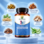 Key Ayurvedic ingredients in Divyaveda Fem Rhythm for women’s wellness