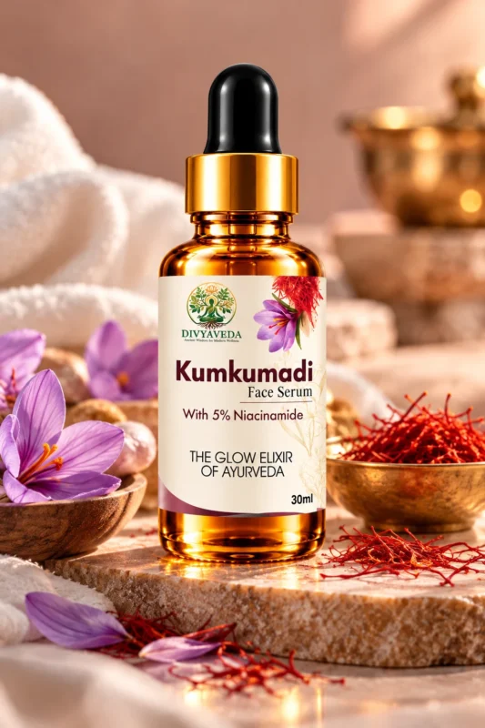 Kumkumadi face serum for radiant and healthy-looking skin