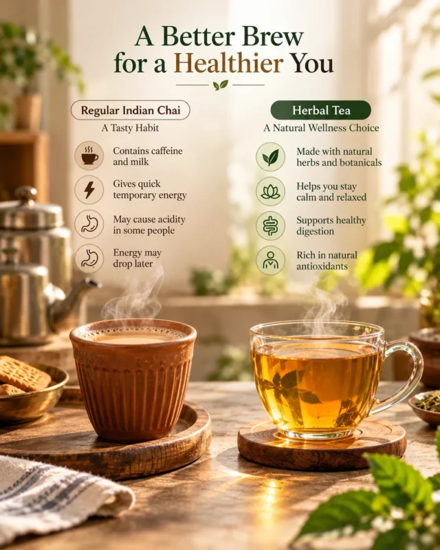 Chai vs herbal tea comparison for daily tea routine