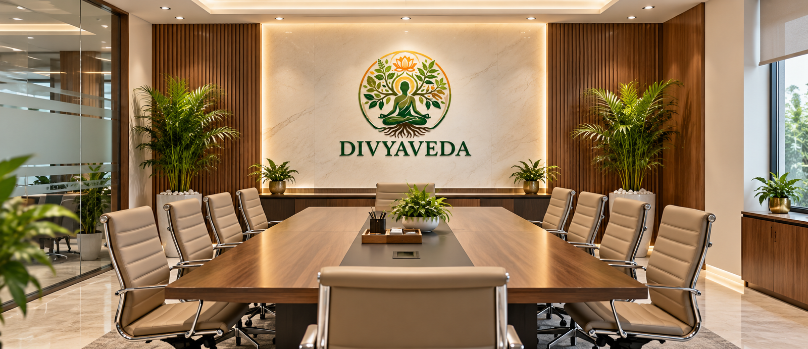 Divyaveda Conference Room Retreat