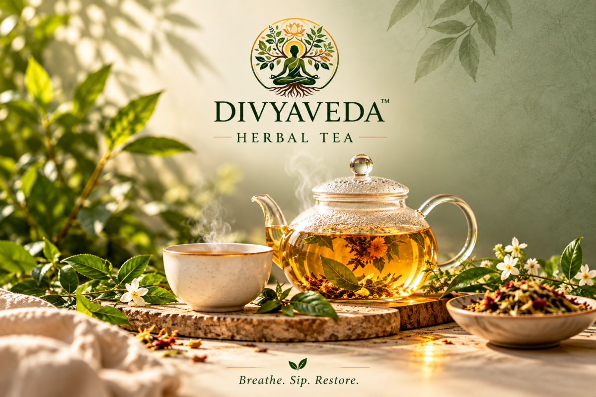 Ayurvedic Herbal Tea for a refreshing morning tea routine